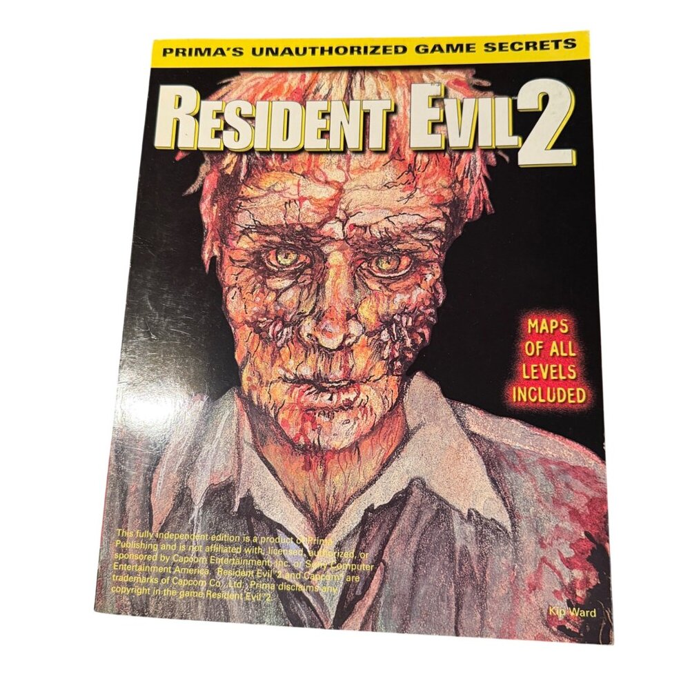 Resident Evil 2 Primas Unauthorized Game Secrets Guide